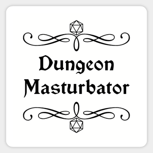 Dungeon Masturbator Sticker